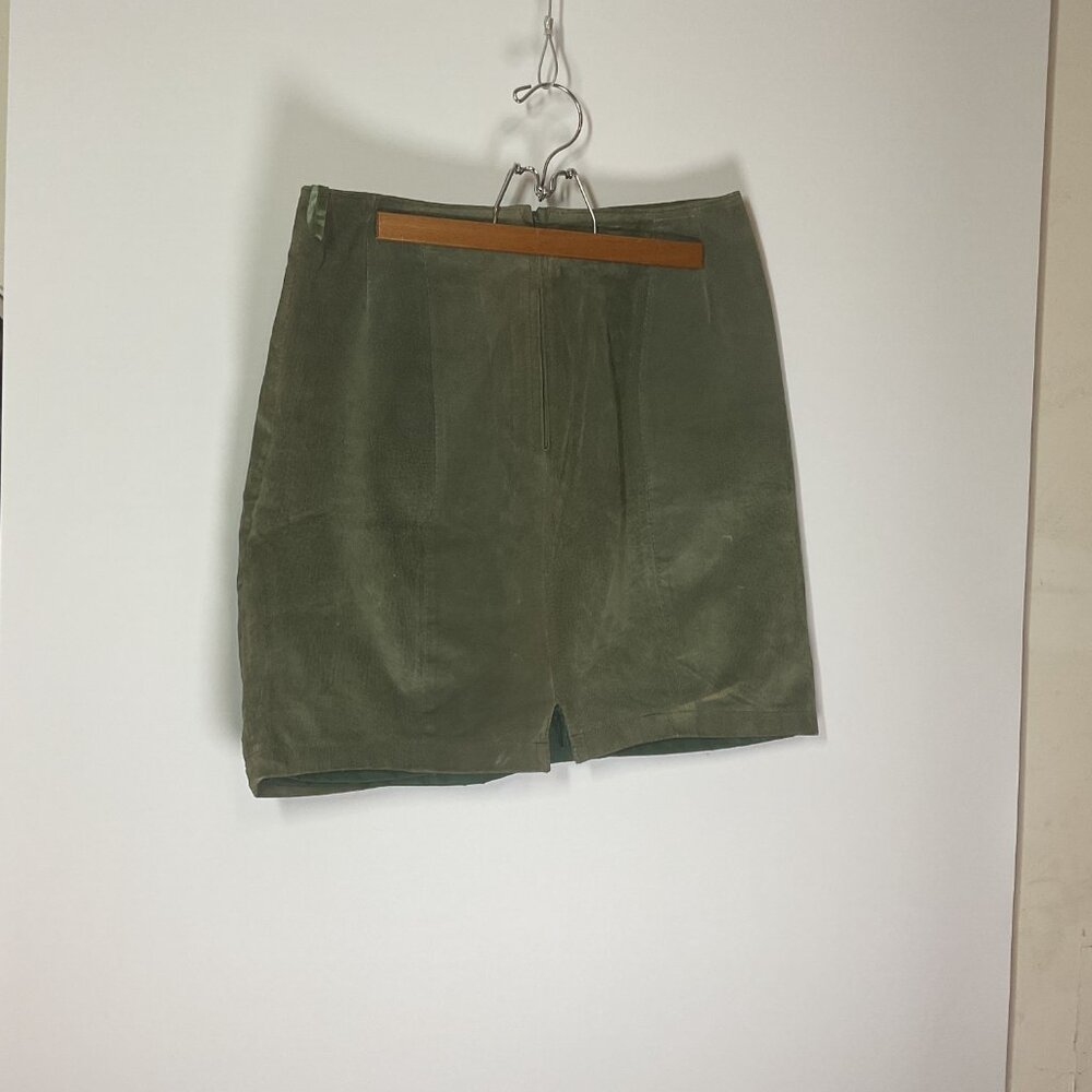 Vintage Foxrun Leather Skirt